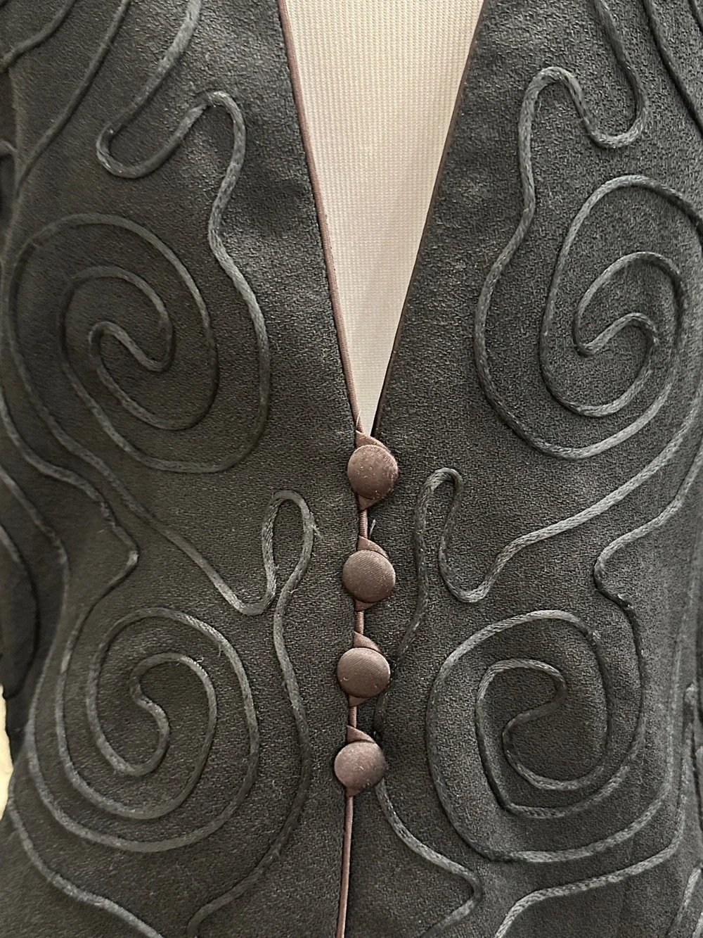 Vintage Christian Dior Evening Wool Jacket/Collarless Blazer